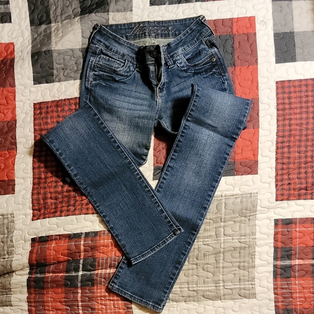 dELiA*s Blue Straight Leg Jeans Classic Denim